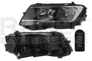 019-3126-17 FARO VW TIGUAN 18-20 ELECTRICO C/MOTOR C/LEDS TYC IZQ