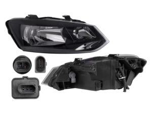 FARR990 FARO VW VENTO 14-15/POLO 15-16 FONDO NEGRO RH RADEC