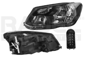 019-3134-07 FARO VW CADDY 14-16 ELECTRICO C/MOTOR TYC IZQ