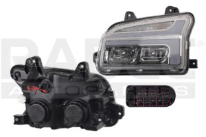 019-4214-03 FARO KW T880 14-23 FONDO CROMADO C/LEDS CN IZQ