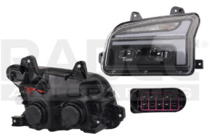 019-4214-05 FARO KW T880 14-23 FONDO NEGRO C/LEDS CN IZQ