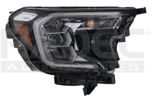 019-6801-02 FARO GM TERRAIN 22-24 BLACK EDITION/AT4 C/LEDS MOLDURA NEGRA CN DER
