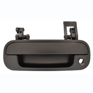 100081 MANIJA EXTERIOR IZ AXIOM 01-04  CON HOYO PARA LLAVE 5TA PUERTA LISA PARA PINTAR LISA NEGRA PLASTICO