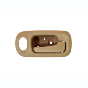 100188 MANIJA INTERIOR HD CR-V 02-06  CON HOYO PARA SEGURO BEIGE PLASTICO DELANTERA DERECHA