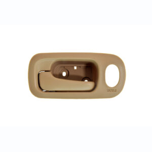 100189 MANIJA INTERIOR HD CR-V 02-06  CON HOYO PARA SEGURO BEIGE PLASTICO DELANTERA IZQUIERDA