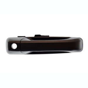 100244 MANIJA EXTERIOR JP GRAND CHEROKEE 05-10/COMMANDER 06-10  CON HOYO PARA LLAVE LISA PARA PINTAR NEGRA PLASTICO DELANTERA DERECHA