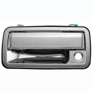 100255 MANIJA EXTERIOR CV LUV 88-05  IZ 88-96  CON HOYO PARA LLAVE CROMADA ZINC DELANTERA IZQUIERDA