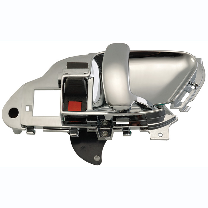 100316 MANIJA INTERIOR CV CHEYENNE/CUSTOM 95-98/SUBURBAN 95-99/SILVERADO 95-98/TAHOE 95-99 GM SIERRA/YUKON 95-98 CD ESCALADE ESV 95-00 CV PICK UP 95-98 CROMO ZINC CON PLASTICO DELANTERA/TRASERA DERECHA