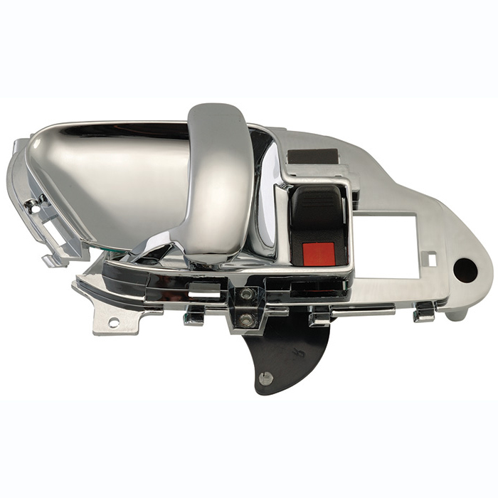 100317 MANIJA INTERIOR CV CHEYENNE/CUSTOM 95-98/SUBURBAN 95-99/SILVERADO 95-98/TAHOE 95-99 GM SIERRA/YUKON 95-98 CD ESCALADE ESV 95-00 CV PICK UP 95-98 CROMO ZINC CON PLASTICO DELANTERA/TRASERA IZQUIERDA