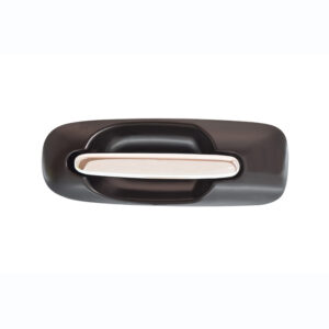 100355 MANIJA EXTERIOR CR VOYAGER/TOWN & COUNTRY  DG CARAVAN 01-07  SIN HOYO PARA LLAVE LISA PARA PINTAR NEGRA/CROMO PLASTICO PUERTA CORREDIZA IZQUIERDA