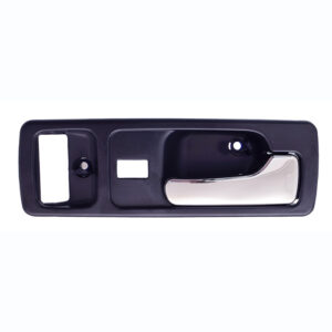 100448 MANIJA INTERIOR HD ACCORD 2P COUPE 90-93 CON HOYO PARA SEGURO SEGURO ELECTRICO AZUL/CROMADA PLASTICO DELANTERA DERECHA