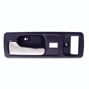 100449 MANIJA INTERIOR HD ACCORD 2P COUPE 90-93 CON HOYO PARA SEGURO SEGURO ELECTRICO AZUL/CROMADA PLASTICO DELANTERA IZQUIERDA