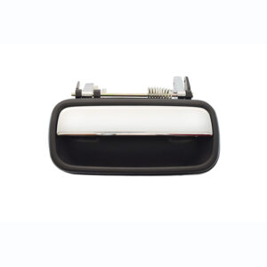 100538 MANIJA EXTERIOR TY HILUX 98-04 CORRUGADA NEGRA/CROMO PLASTICO TRASERA DERECHA