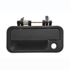 100549 MANIJA EXTERIOR HD PASSPORT 94-02 IZ RODEO 98-04/AMIGO 98-00 CON HOYO PARA LLAVE CORRUGADA NEGRA PLASTICO DELANTERA IZQUIERDA