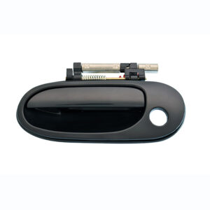 100843 MANIJA EXTERIOR NS ALMERA 00-06 CON HOYO PARA LLAVE LISA PARA PINTAR NEGRA PLASTICO DELANTERA IZQUIERDA
