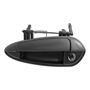 100867 MANIJA EXTERIOR FT GRANDE PUNTO 05-12 CON HOYO PARA LLAVE LISA NEGRA PLASTICO DELANTERA IZQUIERDA