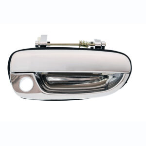100880 MANIJA EXTERIOR DG VERNA 04-06 HY ACCENT 00-06 CON HOYO PARA LLAVE CROMADA PLASTICO DELANTERA DERECHA