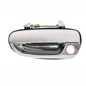 100881 MANIJA EXTERIOR DG VERNA 04-06 HY ACCENT 00-06 CON HOYO PARA LLAVE CROMADA PLASTICO DELANTERA IZQUIERDA