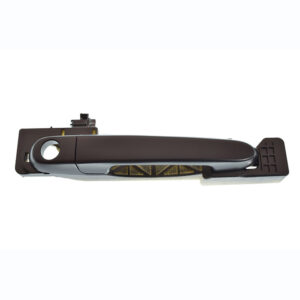 100884 MANIJA EXTERIOR DG ATTITUDE 06-11 HY ACCENT 07-11 CON HOYO PARA LLAVE CON BASE CORRUGADA NEGRA PLASTICO DELANTERA DERECHA