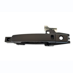 100935 MANIJA EXTERIOR NS SENTRA 07-12 CON HOYO PARA LLAVE/CON HOYO PARA SENSOR CON BASE LISA PARA PINTAR NEGRA PLASTICO DELANTERA IZQUIERDA