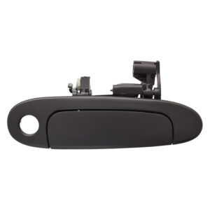 100946 MANIJA EXTERIOR TY YARIS/ECHO 00-05 CON HOYO PARA LLAVE LISA NEGRA PLASTICO DELANTERA DERECHA