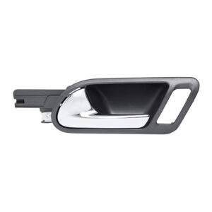 101129 MANIJA INTERIOR VW BORA 08-10/GOLF 07-09 CON HOYO SIN CONTROL CROMADA/NEGRA PLASTICO HUSHAN DELANTERA IZQUIERDA