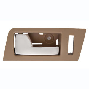 101233 MANIJA INTERIOR FD ESCAPE 08-12/FOCUS USA TYPE MZ TRIBUTE MR MARINER 08-11 CON HOYO PARA SEGURO BEIGE/CROMADA PLASTICO DELANTERA IZQUIERDA