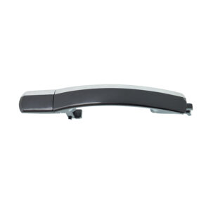 101312 MANIJA EXTERIOR FD MONDEO 01-07 SIN HOYO PARA LLAVE LISA PARA PINTAR NEGRA/CROMO PLASTICO DELANTERA/TRASERA DERECHA