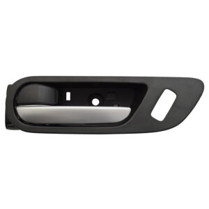 101337 MANIJA INTERIOR MZ 3 10-13 CON HOYO PARA SEGURO NEGRO/PLATA PLASTICO DELANTERA IZQUIERDA