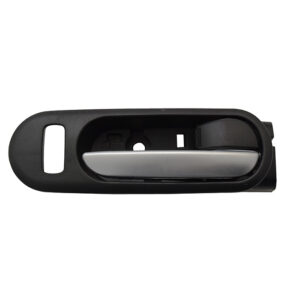 101346 MANIJA INTERIOR MZ CX-7 07-12 CON HOYO PARA SEGURO NEGRO/PLATA PLASTICO DELANTERA DERECHA