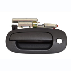 101521 MANIJA EXTERIOR DG DAKOTA 02-04/DURANGO 02-03 CON HOYO PARA LLAVE CORRUGADA NEGRA PLASTICO DELANTERA IZQUIERDA