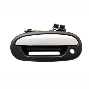 101533 MANIJA EXTERIOR LC NAVIGATOR 98-02 CON HOYOS PARA LLAVE Y CODIGO LISA PARA PINTAR NEGRA/CROMO PLASTICO DELANTERA IZQUIERDA