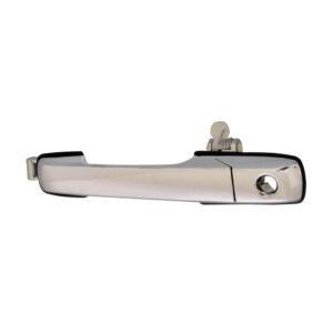 101581 MANIJA EXTERIOR AC MDX 01-06 CON HOYO PARA LLAVE CROMADA PLASTICO DELANTERA IZQUIERDA