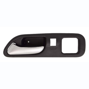 101585 MANIJA INTERIOR AC MDX 01-06 CON HOYO PARA SEGURO PARA MEMORIA NEGRA/CROMO PLASTICO DELANTERA IZQUIERDA