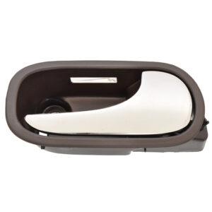102450 MANIJA INTERIOR CV MALIBU 08-12 CON HOYO PARA LUZ LED CAFE/CROMADO PLASTICO DELANTERA DERECHA