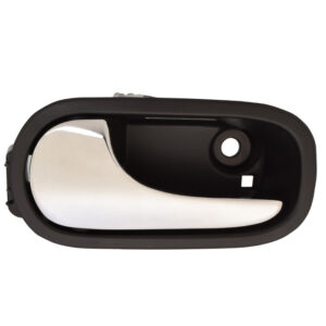 102459 MANIJA INTERIOR CV MALIBU 08-12 SN AURA 07-10 CON HOYO PARA LUZ LED NEGRA/CROMO PLASTICO DELANTERA IZQUIERDA