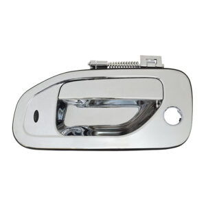 102571 MANIJA EXTERIOR NS URVAN 14-18 CON HOYO PARA LLAVE CROMADA PLASTICO DELANTERA IZQUIERDA