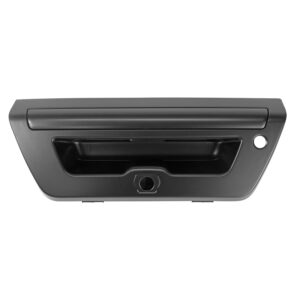 102656 MANIJA DE TAPA FD LOBO LARIAT/PLATINUM/RAPTOR 15-20 CON HOYO PARA CAMARA CON HOYO PARA LED LISA NEGRA PLASTICO HUSHAN