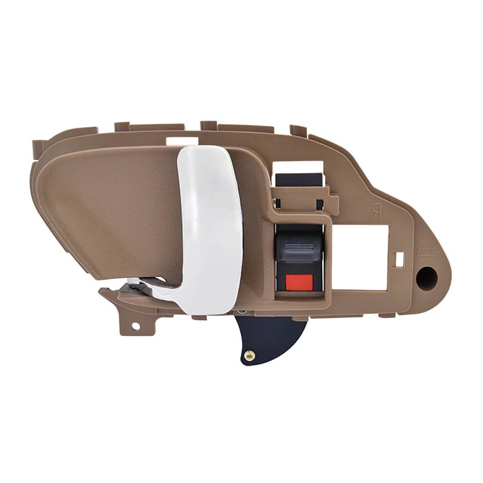 102679 MANIJA INTERIOR CV CHEYENNE/CUSTOM 95-98/SUBURBAN 95-99/SILVERADO 95-98/TAHOE 95-99 GM SIERRA/YUKON 95-98 CD ESCALADE ESV 95-00 CV PICK UP 95-98 CAFE/CROMADO ZINC CON PLASTICO DELANTERA/TRASERA IZQUIERDA