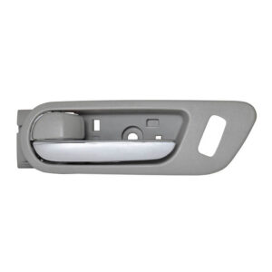 102815 MANIJA INTERIOR MZ 6 09-13 CON HOYO PARA SEGURO GRIS/CROMO PLASTICO DELANTERA IZQUIERDA