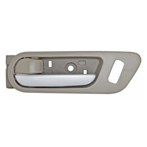 102827 MANIJA INTERIOR MZ CX-9 07-15 CON HOYO PARA SEGURO BEIGE/PLATA PLASTICO DELANTERA IZQUIERDA
