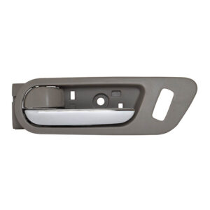 102831 MANIJA INTERIOR MZ CX-9 07-15 CON HOYO PARA SEGURO BEIGE/CROMADA PLASTICO DELANTERA IZQUIERDA