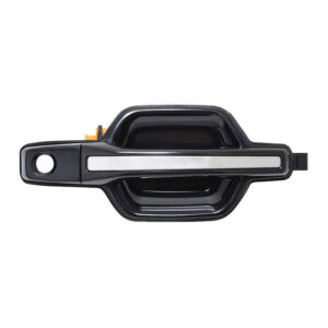 102982 MANIJA EXTERIOR MT MONTERO LIMITED USA TYPE 04-08 CON HOYO PARA LLAVE LISA PARA PINTAR NEGRA/CROMO PLASTICO DELANTERA DERECHA