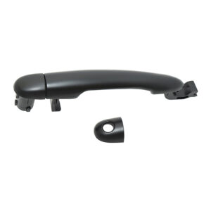 103006 MANIJA EXTERIOR RN CLIO EURO 07-09 CON Y SIN HOYO PARA LLAVE CORRUGADA NEGRA PLASTICO DELANTERA/TRASERA DERECHA/IZQUIERDA