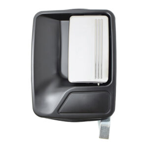 104128 MANIJA EXTERIOR FD SUPER DUTY 99-16 LISA NEGRA/CROMO PLASTICO TRASERA IZQUIERDA