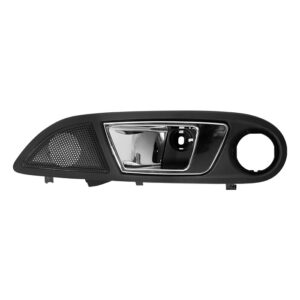 104185 MANIJA INTERIOR FD FIESTA 11-19/ECOSPORT 13-17  CON HOYO CROMADA/NEGRA PLASTICO DELANTERA IZQUIERDA