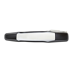104251 MANIJA EXTERIOR CV CHEYENNE/SILVERADO 07-13/SUBURBAN/TAHOE 07-14/AVALANCHE  GM SIERRA 07-13/YUKON 07-14  CV PICK UP 07-13  LISA PARA PINTAR NEGRA/CROMO PLASTICO TRASERA IZQUIERDA