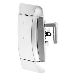 104358 MANIJA EXTERIOR NS 350Z 03-08  SIN HOYO PARA LLAVE PLATA PLASTICO DELANTERA DERECHA