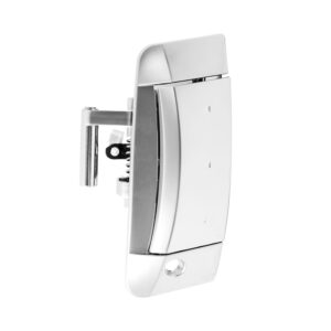 104359 MANIJA EXTERIOR NS 350Z 03-08  CON HOYO PARA LLAVE PLATA PLASTICO DELANTERA IZQUIERDA