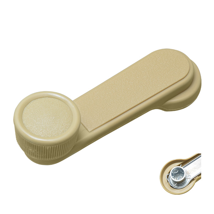 104368 MANIJA DE ELEVAR NS D21 86-08/D22 08-15/TSURU III 92-17/SENTRA 96-06/FRONTIER 98-15/NP300 07-15 ZINC BEIGE HUSHAN